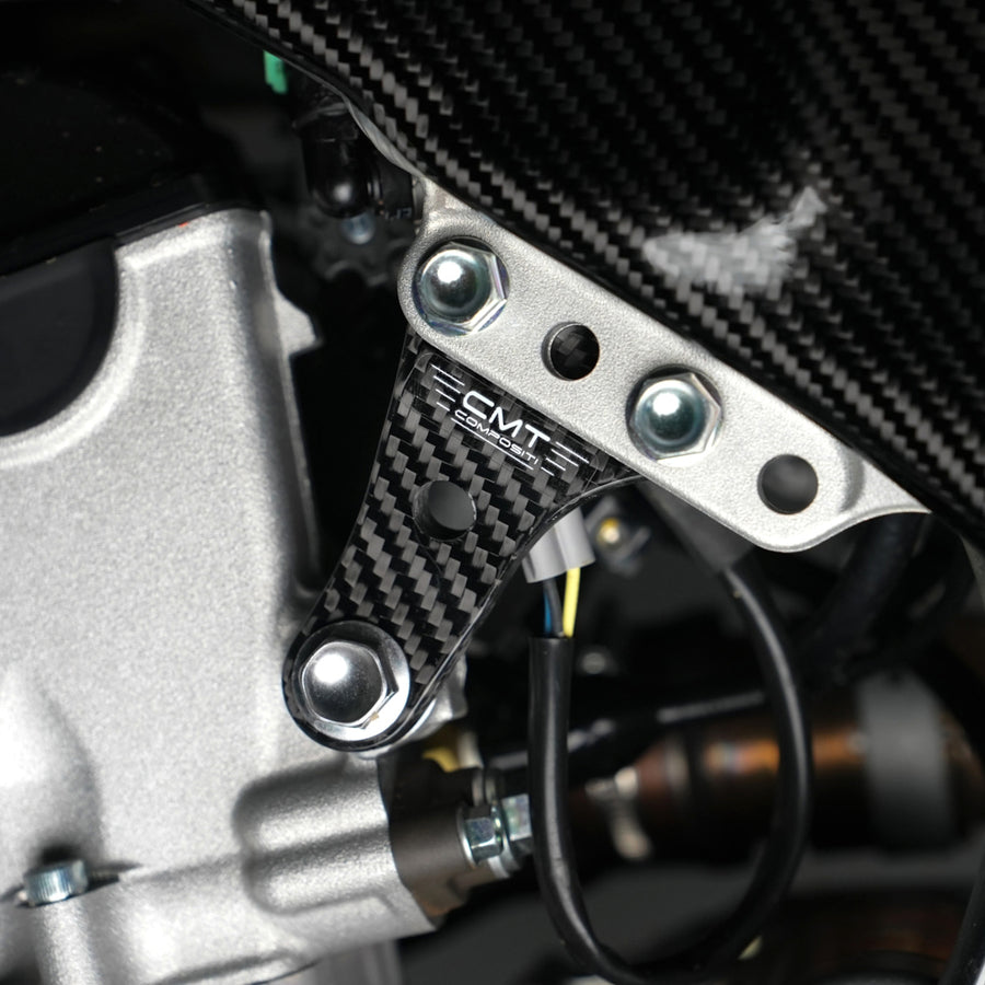 CMT Compositi Carbon Engine Mounts | Kawasaki KXF 250 / Kawasaki KX 250 X | 000794
