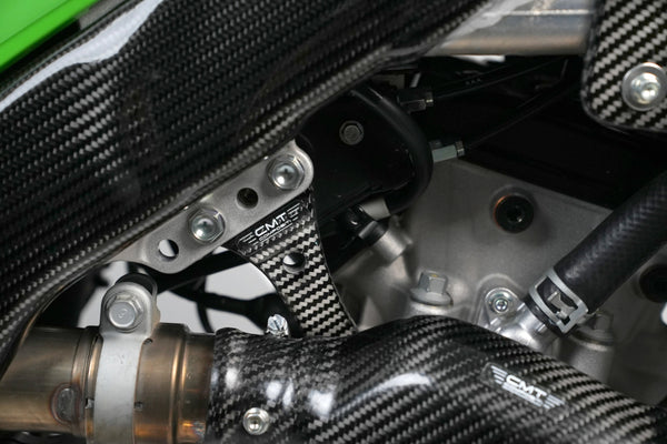 CMT Compositi Carbon Engine Mounts | Kawasaki KXF 250 / Kawasaki KX 250 X | 000794