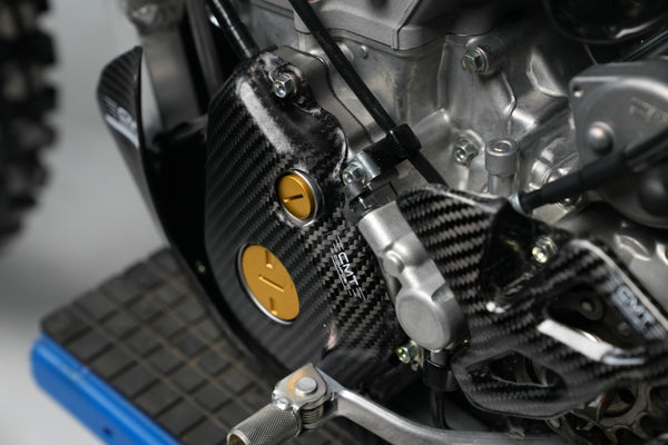CMT Compositi Carbon Ignition Cover Guard | Kawasaki KXF 250 / Kawasaki KX 250 X | 000795