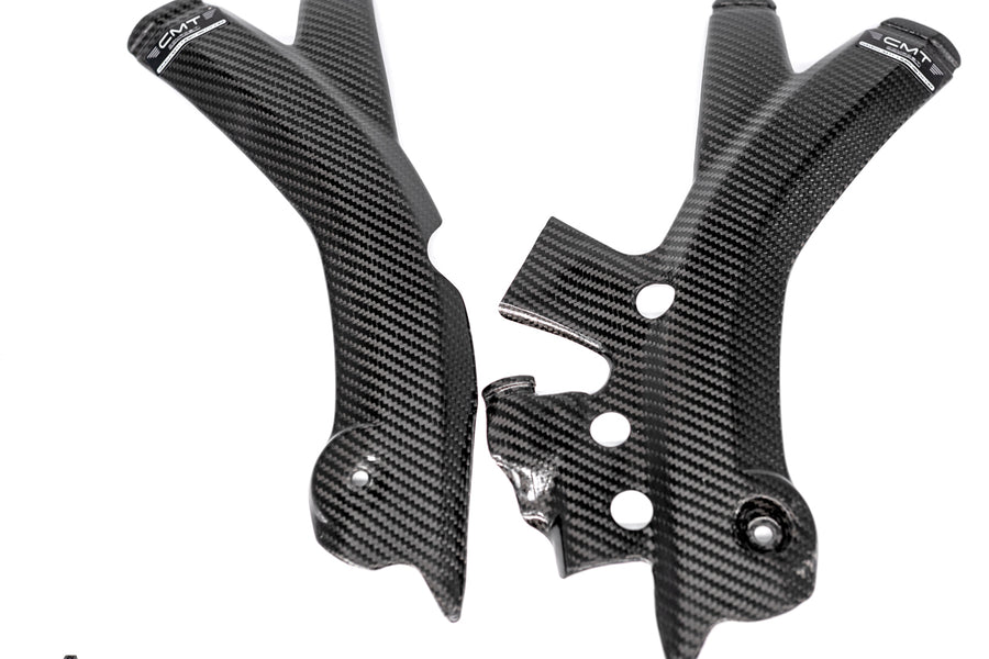 CMT Compositi Carbon Frame Guards | Sherco 125 SE 2T RACING / Multi-Model | 000809