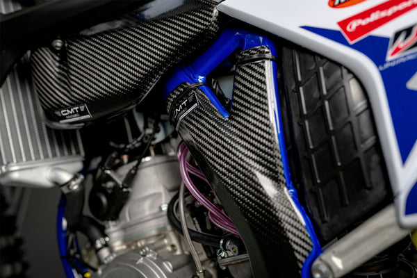 CMT Compositi Carbon Frame Guards | Sherco 125 SE 2T RACING / Multi-Model | 000809