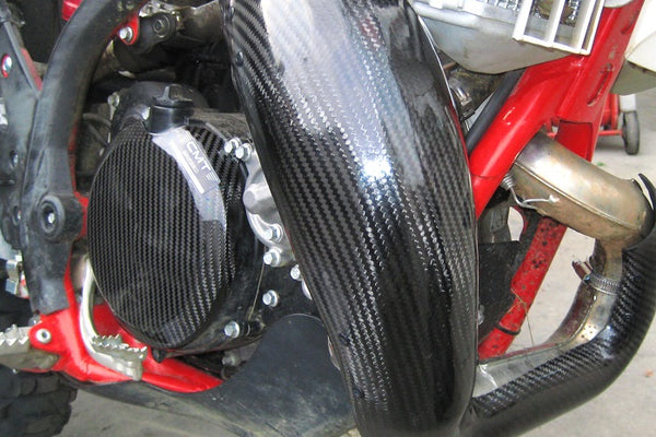 CMT Compositi Carbon Exhaust Heat Guard | Beta XTRAINER 250 / 300 | 000903