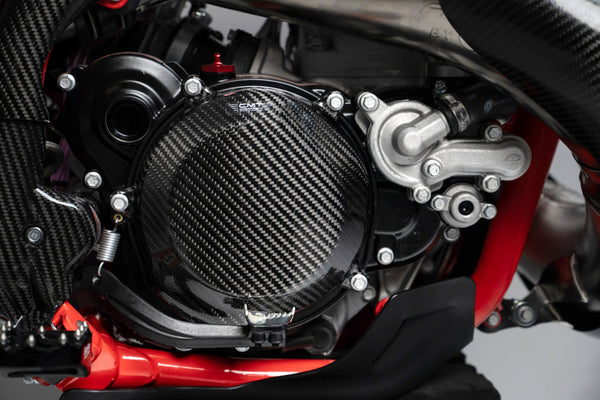 CMT Compositi Carbon Clutch Cover Guard | Beta RR 2t 300 / Multi-Model | 000906