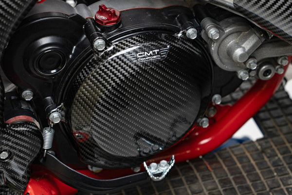 CMT Compositi Carbon Clutch Cover Guard | Beta RR 2t 300 / Multi-Model | 000906