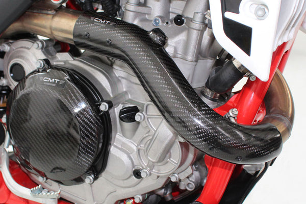 CMT Compositi Carbon Exhaust Heat Guard | Beta RR 4T 350 / Beta RR RACING 4T 350 | 000913