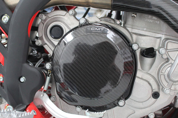 CMT Compositi Carbon Clutch Cover Guard | Beta RR 4T 350 / Beta RR RACING 4T 350 | 000915