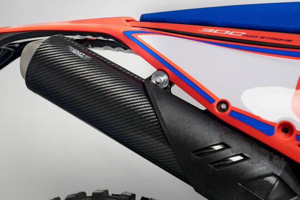 CMT Compositi Carbon Exhaust Heat Guard | Beta RR 2t 250 / Multi-Model | 000921