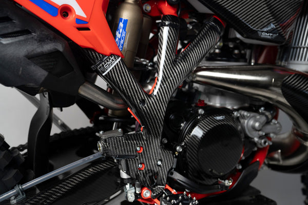 CMT Compositi Carbon Frame Guards | Beta RR X-PRO 2T 125 / Multi-Model | 000922