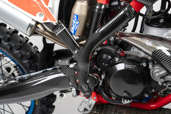 CMT Compositi Carbon Frame Guards | Beta RX 250 2T / Multi-Model | 000926