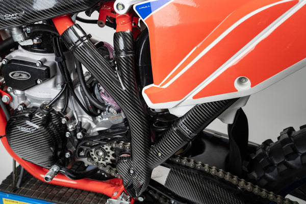 CMT Compositi Carbon Frame Guards | Beta RX 250 2T / Multi-Model | 000926