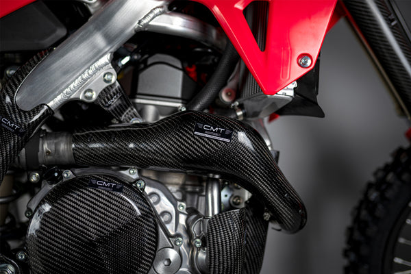 CMT Compositi Carbon Exhaust Heat Guard | Honda CRF 450 R / Multi-Model | 001000