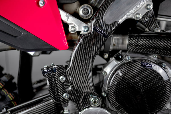 CMT Compositi Carbon Frame Guards | Honda CRF 450 R / Multi-Model | 001003