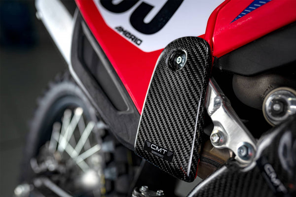 CMT Compositi Carbon Rear Side Panel Guards | Honda CRF 450 R / Multi-Model | 001006