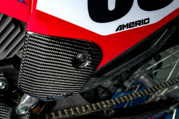 CMT Compositi Carbon Rear Side Panel Guards | Honda CRF 450 R / Multi-Model | 001006
