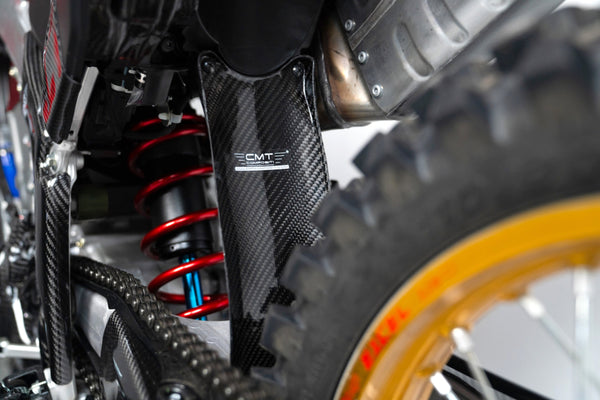 CMT Compositi Carbon Rear Shock Guard | Honda CRF 450 R / Multi-Model | 001007