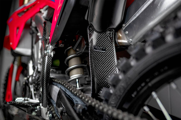 CMT Compositi Carbon Rear Shock Guard | Honda CRF 450 R / Multi-Model | 001007