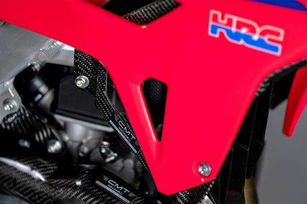 CMT Compositi Carbon Radiator Brace Kit | Honda CRF 450 R / Multi-Model | 001009