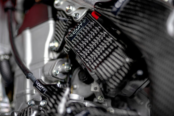 CMT Compositi Carbon Lithium Battery Holders | Honda CRF 450 R / Multi-Model | 001015