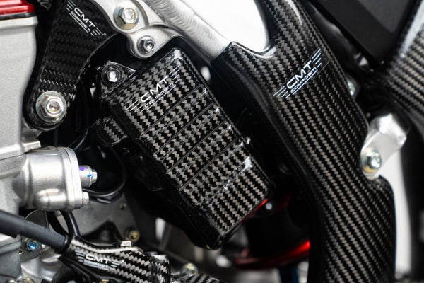CMT Compositi Carbon Lithium Battery Holders | Honda CRF 450 R / Multi-Model | 001015