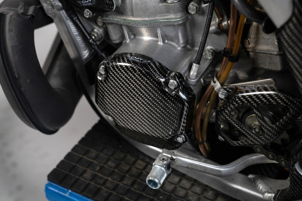 CMT Compositi Carbon Ignition Cover Guard | Honda CR 250 | 001020