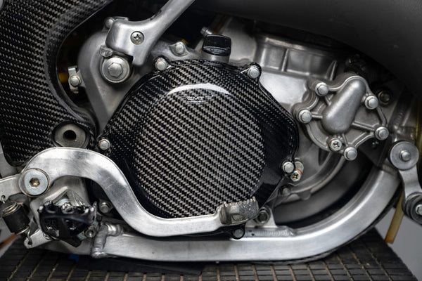 CMT Compositi Carbon Clutch Cover Guard | Honda CR 250 | 001021