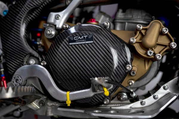 CMT Compositi Carbon Clutch Cover Guard | Honda CR 250 | 001021