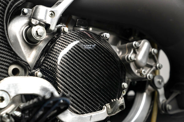 CMT Compositi Carbon Clutch Cover Guard | Honda CR 250 | 001021