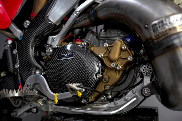 CMT Compositi Carbon Clutch Cover Guard | Honda CR 250 | 001021