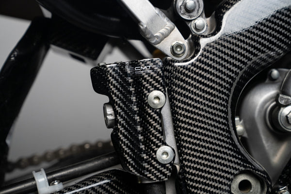 CMT Compositi Carbon Frame Guards | Honda CR 250 / Honda CR 125 | 001022