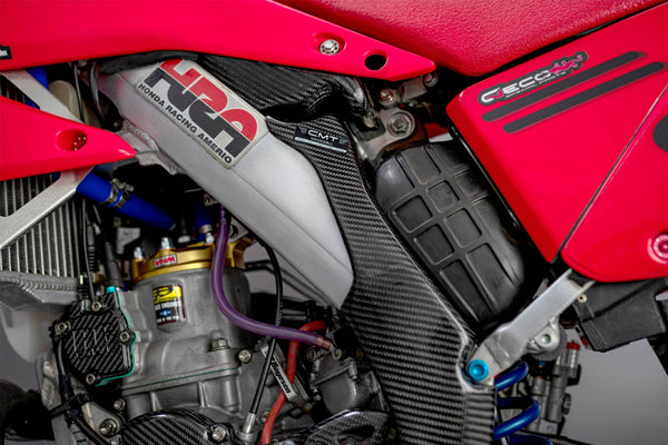 CMT Compositi Carbon Frame Guards | Honda CR 250 / Honda CR 125 | 001022