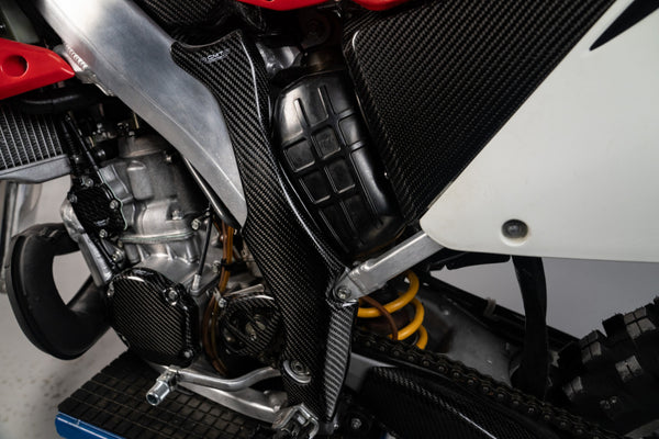 CMT Compositi Carbon Frame Guards | Honda CR 250 / Honda CR 125 | 001022