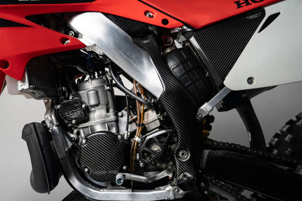 CMT Compositi Carbon Front Sprocket Guard | Honda CR 250 | 001026