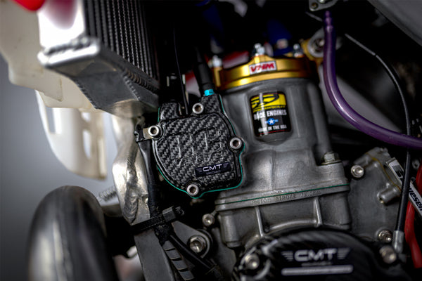 CMT Compositi Carbon Power Valve Cover Guard | Honda CR 250 | 001027