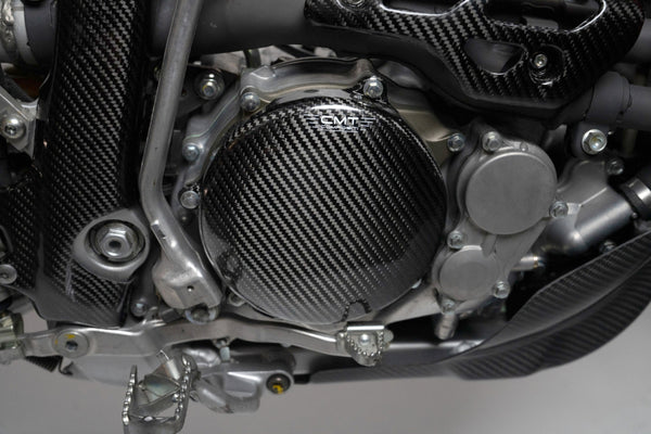 CMT Compositi Carbon Clutch Cover Guard | Honda XR 650 R | 001042
