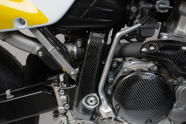 CMT Compositi Carbon Frame Guards | Honda XR 650 R | 001043