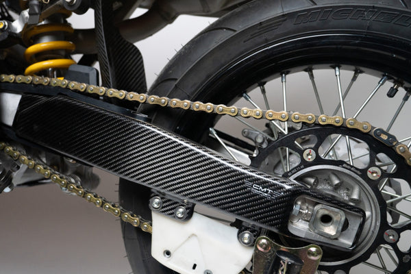 CMT Compositi Carbon Swingarm Guards | Honda XR 650 R | 001044
