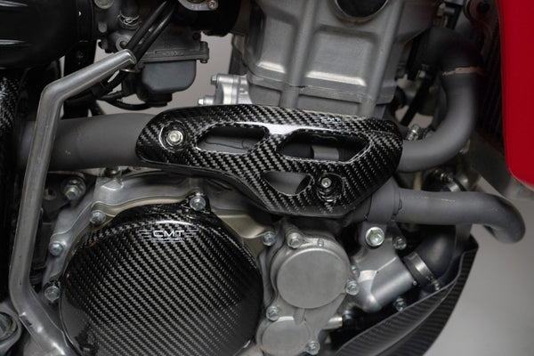 CMT Compositi Carbon Exhaust Heat Guard | Honda XR 650 R | 001046