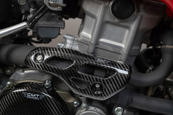 CMT Compositi Carbon Exhaust Heat Guard | Honda XR 650 R | 001046