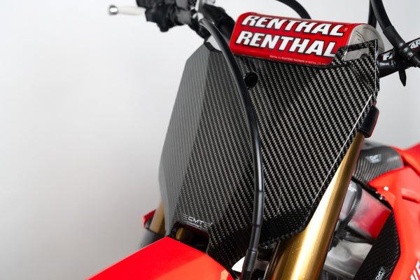 CMT Compositi Carbon Number Plate | Honda CRF 450 R / Multi-Model | 001053