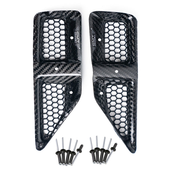 CMT Compositi Carbon Radiator Brace Kit | Honda CRF 250 R / Multi-Model | 001056