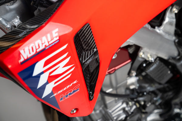 CMT Compositi Carbon Radiator Brace Kit | Honda CRF 250 R / Multi-Model | 001056
