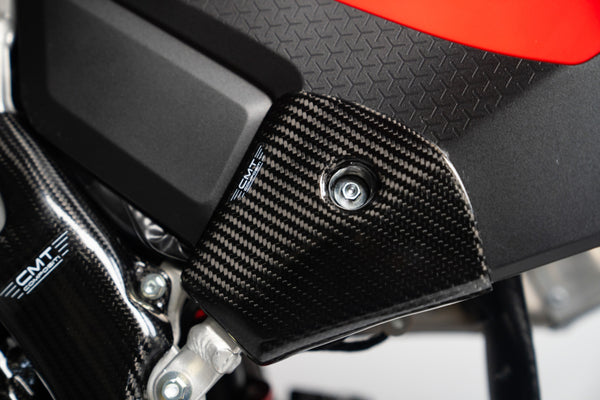 CMT Compositi Carbon Rear Side Panel Guards | Honda CRF 250 R / Multi-Model | 001059