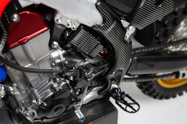 CMT Compositi Carbon Frame Guards | Honda CRF 250 R / Multi-Model | 001063