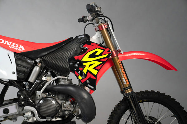 CMT Compositi Carbon Frame Guards | Honda CR 250 / Honda CR 125 | 001070