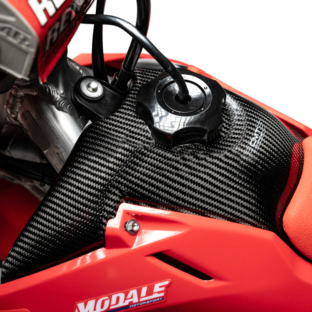 CMT Compositi Carbon Fuel Tank Cover | Honda CRF 450 RX ENDURO / Multi-Model | 001072