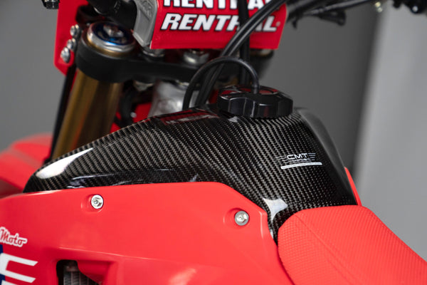 CMT Compositi Carbon Fuel Tank Cover | Honda CRF 250 RX / Honda CRF 450 RX | 001073