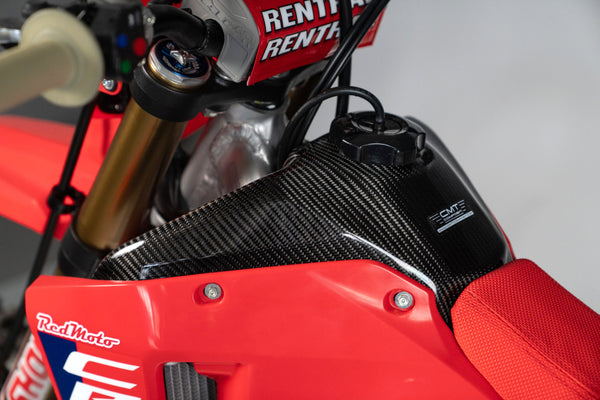 CMT Compositi Carbon Fuel Tank Cover | Honda CRF 250 RX / Honda CRF 450 RX | 001073