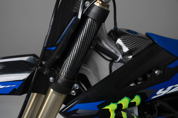 CMT Compositi Carbon Upper Fork Guards | Yamaha / Honda | 001074