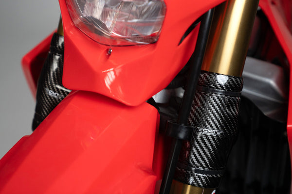 CMT Compositi Carbon Triple Clamp Guards | Honda CRF 450 R / Multi-Model | 001075