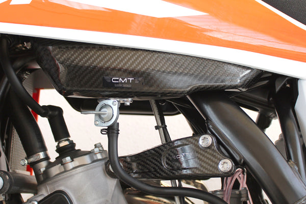 CMT Compositi Carbon Lower Fuel Tank Cover | KTM SX 125 / KTM SX 250 | 003001